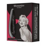 Бесконтактный клиторальный стимулятор Womanizer Marilyn Monroe Special Edition Black Marble