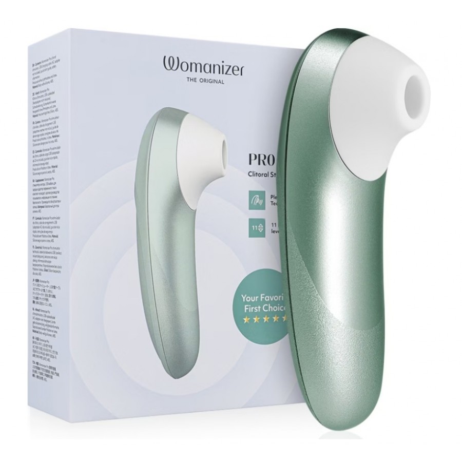 Бесконтактный клиторальный стимулятор Womanizer Pro Mint