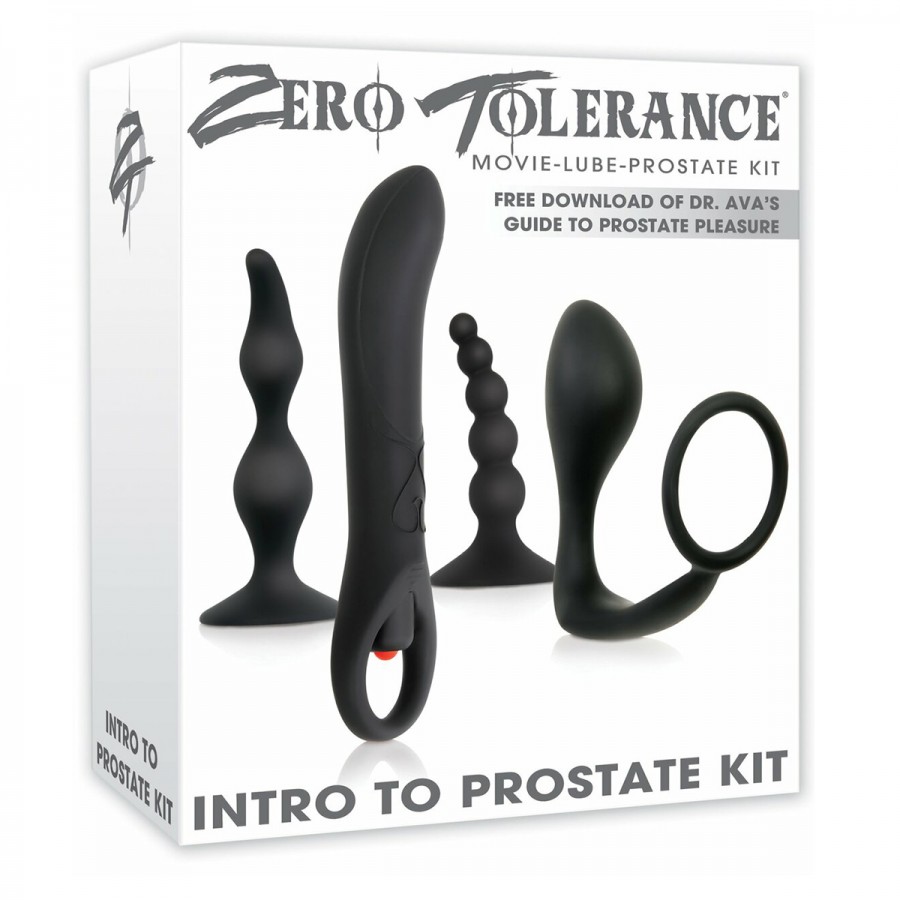 Набор анальных стимуляторов Zero Tolerance INTRO TO PROSTATE KIT