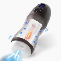 Автоматический мастурбатор с всасыванием и вибрацией DRYWELL Atom