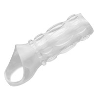 Утолщающая насадка для пениса XR Brands Clear Sensation Enhancer