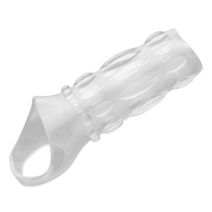 Утолщающая насадка для пениса XR Brands Clear Sensation Enhancer