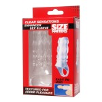 Утолщающая насадка для пениса XR Brands Clear Sensation Enhancer Утолщающая насадка для пениса XR Brands Clear Sensation Enhancer