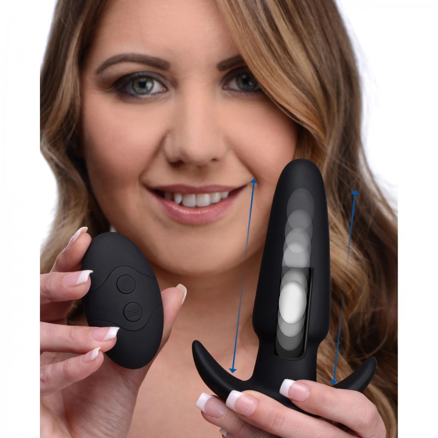 Анальная пробка с поступательными движениями Kinetic Thumping 7X Medium Anal Plug Анальная пробка с поступательными движениями Kinetic Thumping 7X Medium Anal Plug