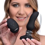 Массажер простаты с имитацией римминга Rimmers Curved Rimming Plug M	
