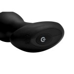 Анальная пробка с имитацией римминга Rimmers Gyro M Curved Rimming Plug