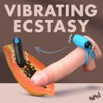 Двойное эрекционное кольцо с вибрацией и пультом ДУ XR Brands Vibrating Cock Ring