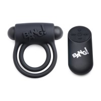 Двойное эрекционное кольцо с вибрацией и пультом ДУ XR Brands Vibrating Cock Ring Black