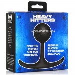 Анальная пробка для ношения с утяжелением Heavy Hitters Medium 9,9 х 4,3 см Анальная пробка для ношения с утяжелением Heavy Hitters Medium 9,9 х 4,3 см