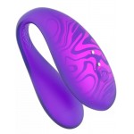 Вибратор для пар с приложением и пультом ДУ Amovibe TWIN+ Purple Вибратор для пар с приложением и пультом ДУ Amovibe TWIN+ Purple