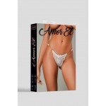 Кружевные стринги AmorEl White, L