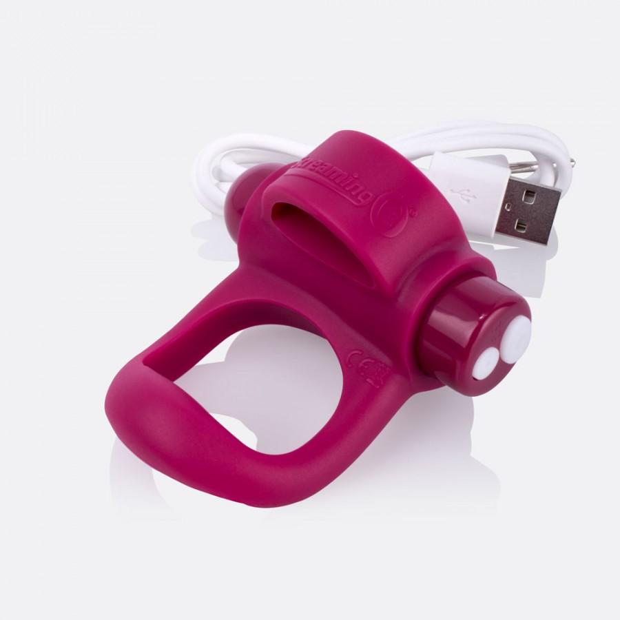 Эрекционное виброкольцо CHARGED YOU-TURN  PLUS RING by Screaming O