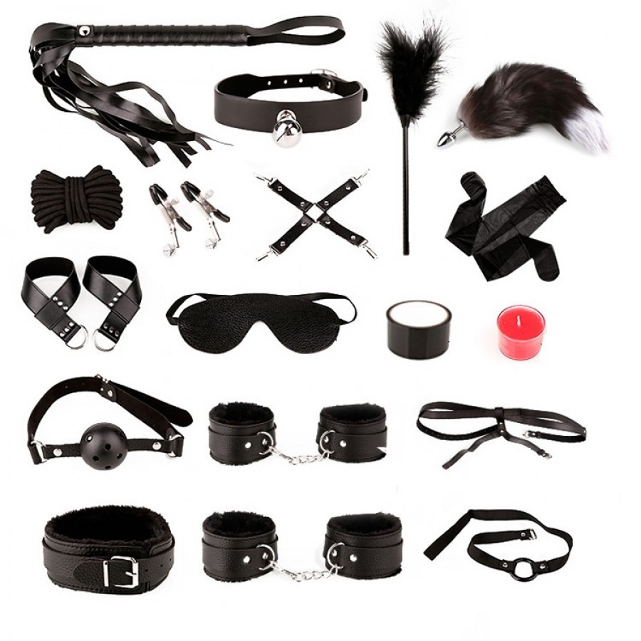 Набор БДСМ-аксессуаров Binding Suit 18 предметов