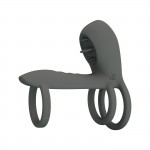 Эрекционное виброкольцо-насадка на пенис Pretty Love Master Ring Jammy