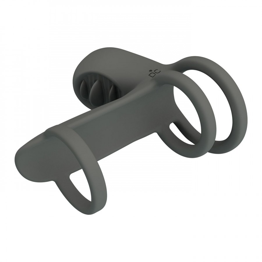 Эрекционное виброкольцо-насадка на пенис Pretty Love Master Ring Jammy