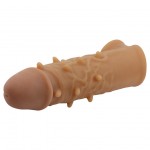 Насадка на пенис с рельефом Pretty Love Osborn 150 х 4 мм BI-026250