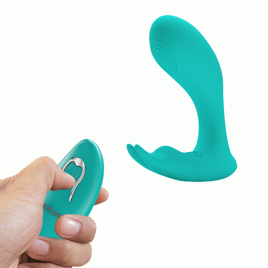 Анальный стимулятор с пульсацией и вибрацией Idabelle