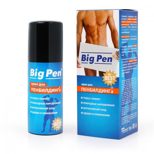Крем для увеличения пениса Bioritm Big Pen 50 мл