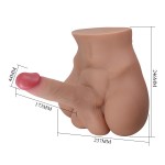 Торс-мастурбатор с фаллоимитатором Pretty Love Rhyne BM-009250NG