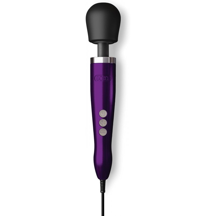 Экстремально-мощный вибромассажер Doxy Die Cast Wand Massager Purple