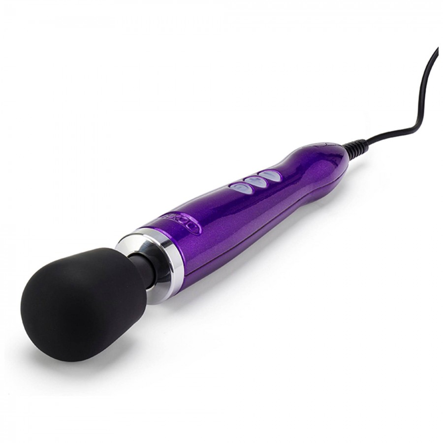 Экстремально-мощный вибромассажер Doxy Die Cast Wand Massager Purple