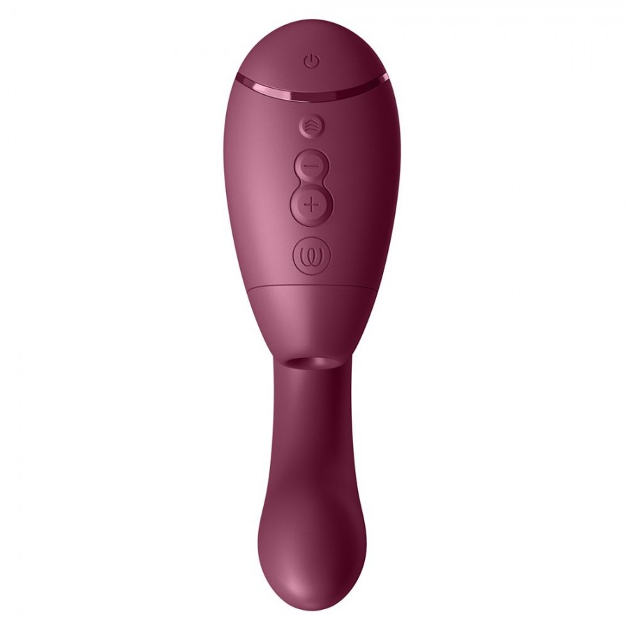 Бесконтактный клиторальный стимулятор с вибрацией Womanizer Next Duo