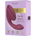 Бесконтактный клиторальный стимулятор с вибрацией Womanizer Next Duo