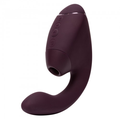 Бесконтактный клиторальный стимулятор с вибрацией Womanizer Next Duo Violet