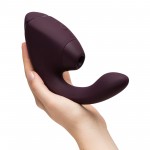 Бесконтактный клиторальный стимулятор с вибрацией Womanizer Next Duo Violet