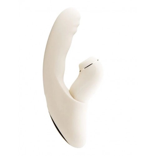 Уникальный пульсатор с вакуумной стимуляцией, вибрацией, нагревом и приложением Svakom Fatima Beige Уникальный пульсатор с вакуумной стимуляцией, вибрацией, нагревом и приложением Svakom Fatima Beige