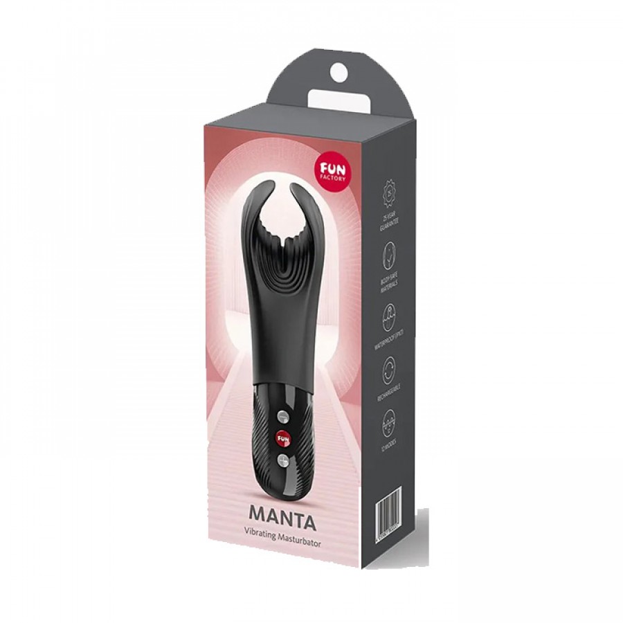 Вибромастурбатор для пениса FUN FACTORY Manta Green