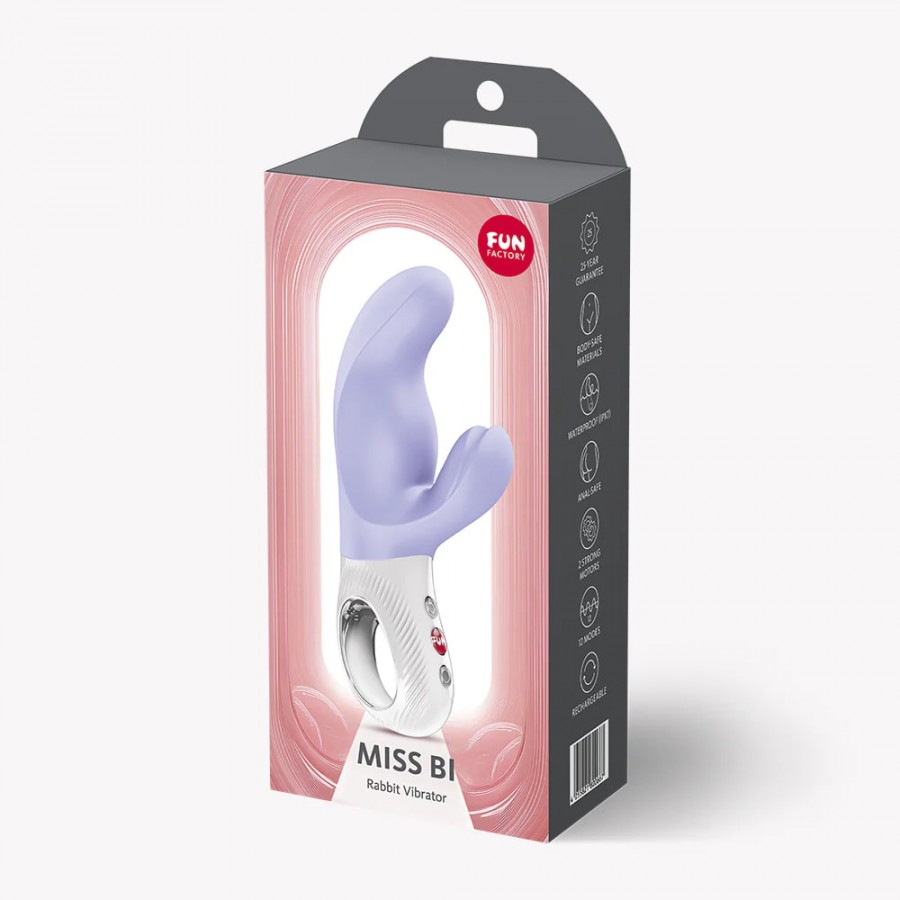 Вибратор с двумя моторами Fun Factory MiSS Bi Lavander