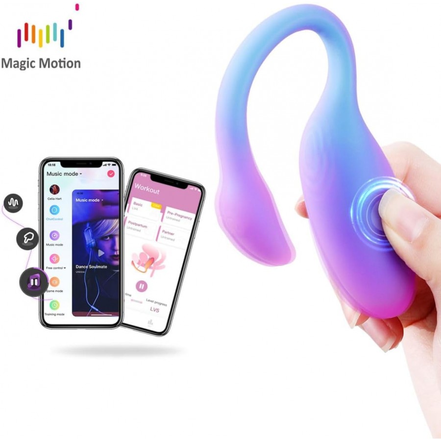 Виброяйцо с приложением Magic Motion Flamingo Max