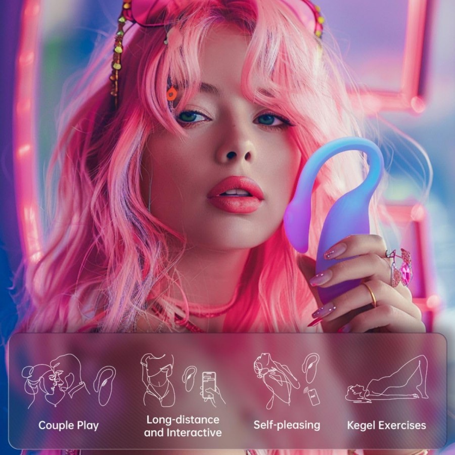 Виброяйцо с приложением Magic Motion Flamingo Max
