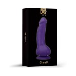 Мощный и гибкий реалистичный вибратор Gvibe Greal 2 Violet 22 х 4 см