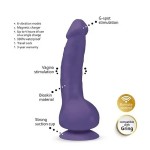 Мощный и гибкий реалистичный вибратор Gvibe Greal 2 Violet 22 х 4 см