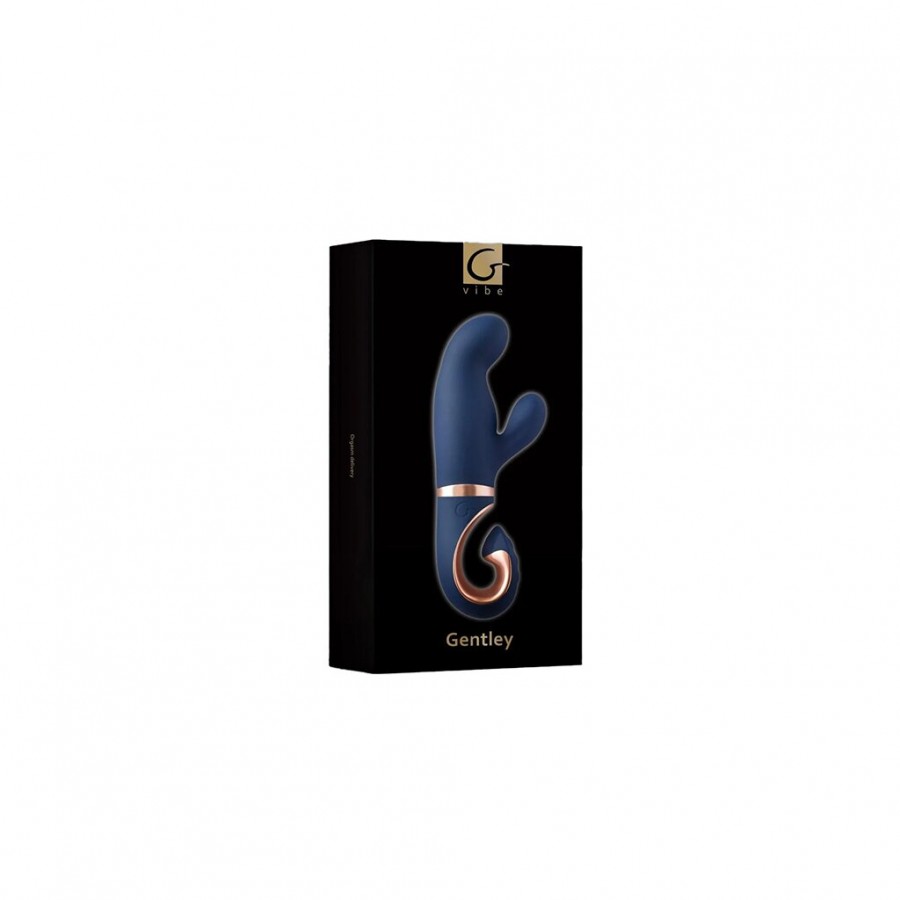 Компактный вибратор-кролик Gvibe Gentley 19,9 х 4,2 см