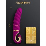 Безупречный вибратор для точки G Gvibe Gjack Mini, 19 х 3.5 см