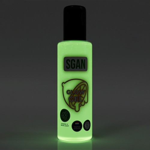 Лубрикант светящийся в темноте SGAN GLOW GEL, 100 мл