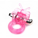 Эрекционное виброкольцо Erokay Butterfly Ring