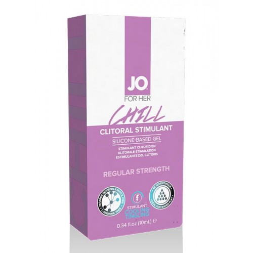 Стимулирующий охлаждающий гель для клитора JO Chill 10 мл.
