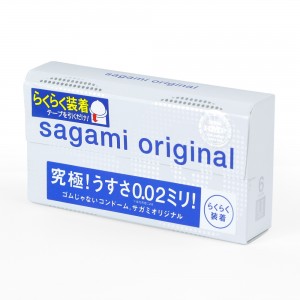 Самые тонкие презервативы Sagami Original Quick 6 шт.