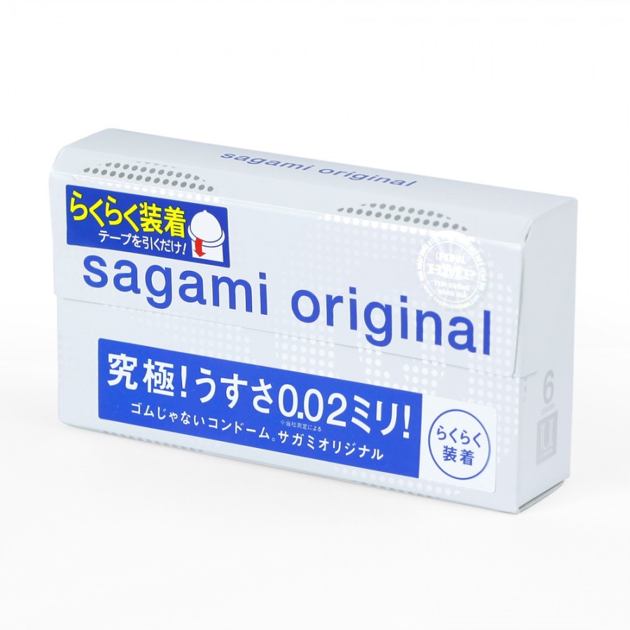 Самые тонкие презервативы Sagami Original Quick 6 шт.