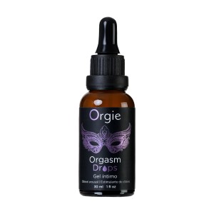 Интимный гель для клитора ORGIE Orgasm Drops, с разогревающим эффектом, 30 мл (жидкий вибратор)