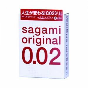 Самые тонкие презервативы Sagami Original 002 3 шт.