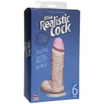 Реалистичный фаллоимитатор The Realistic Cock ULTRASKYN 6” 0276-01-BX