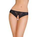 Кружевные трусики с доступом Erolanta Lingerie Black 741041