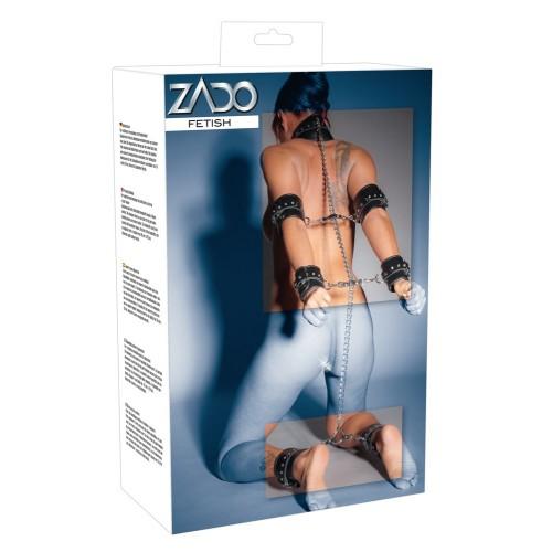 BDSM Оковы кожаные ZADO Complete