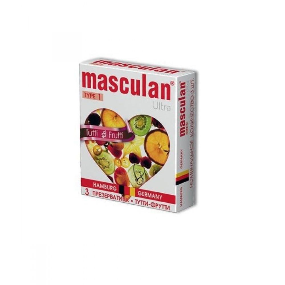 Презервативы Masculan Tutti-Frutti 3 шт.
