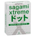 Презервативы SAGAMI Xtreme Type-E 3 шт